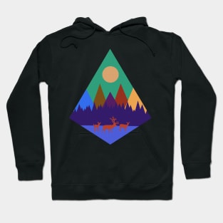 Mountain Scene #5 Hoodie